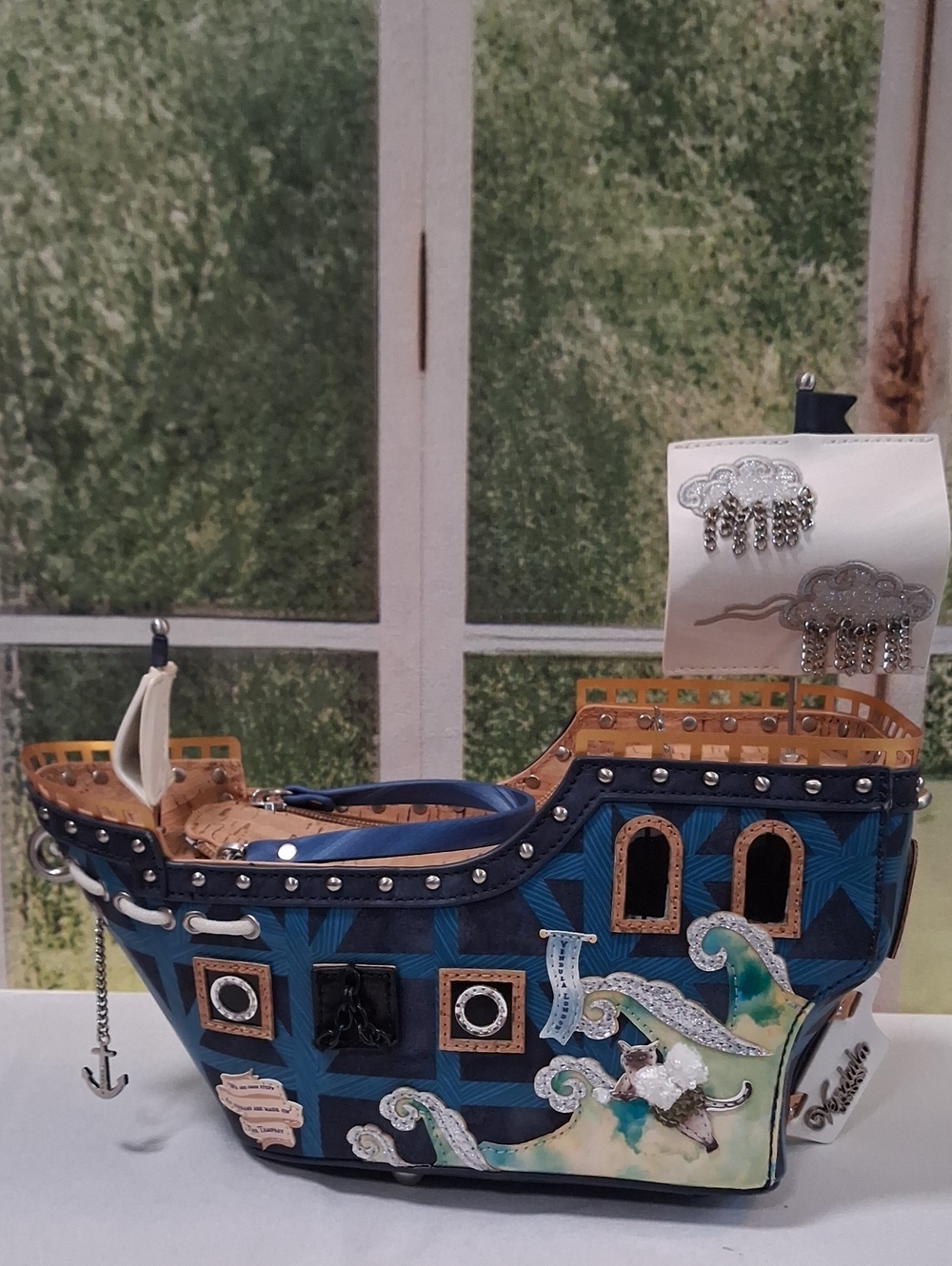NWT RARE Vendula London Shakespeare’s Theatre “The Tempest” Ship Bag 🎭⚓️🌊